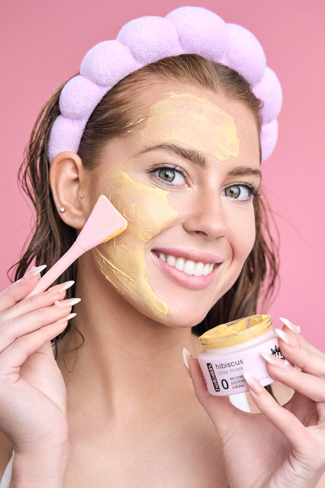 Hibiscus Clay Mask (50g) + Free Applicator - Helloskin.com.au